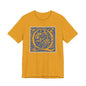 Q Scroll Blue T-Shirt Short Sleeve
