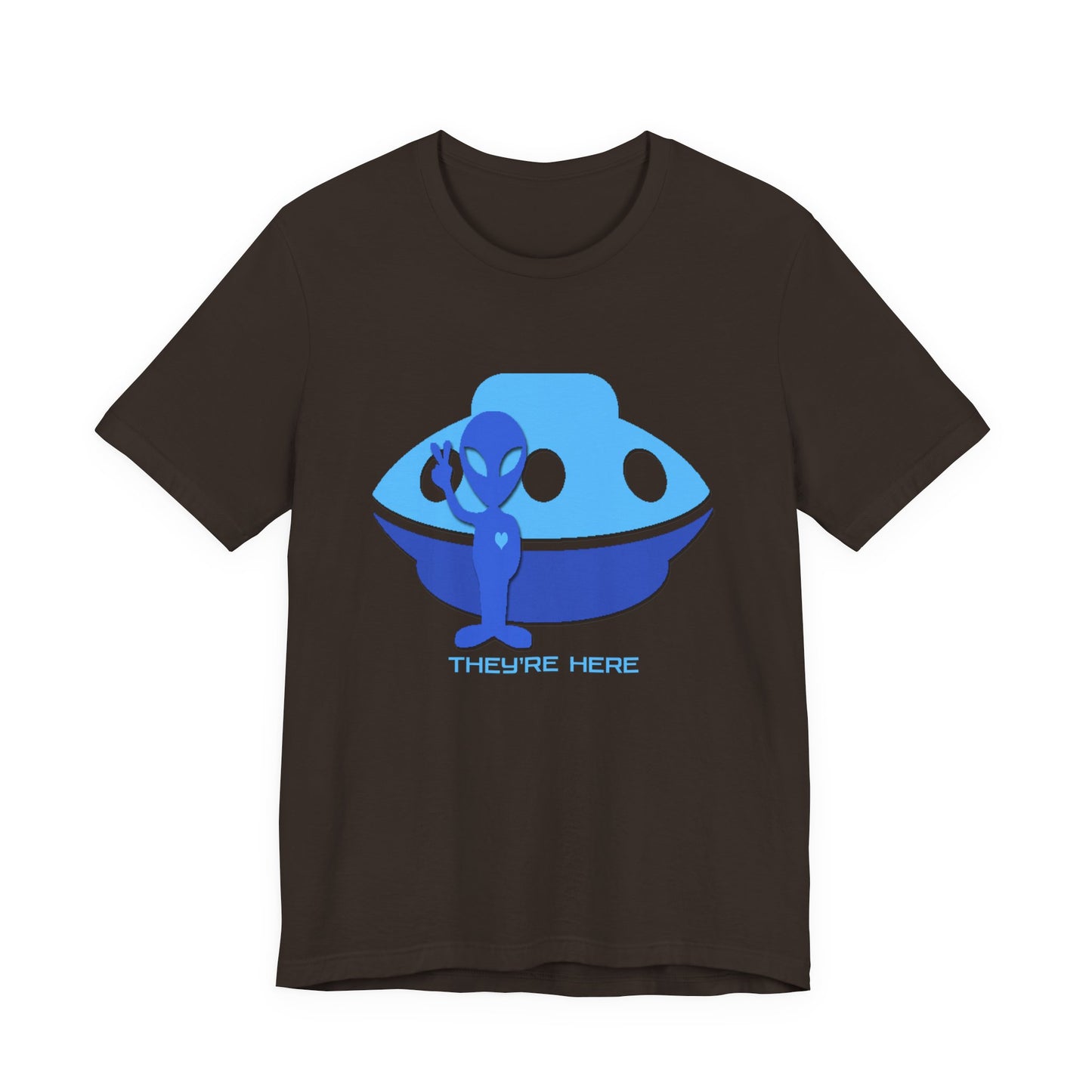 They Are Here T-Shirt Short Sleeve
