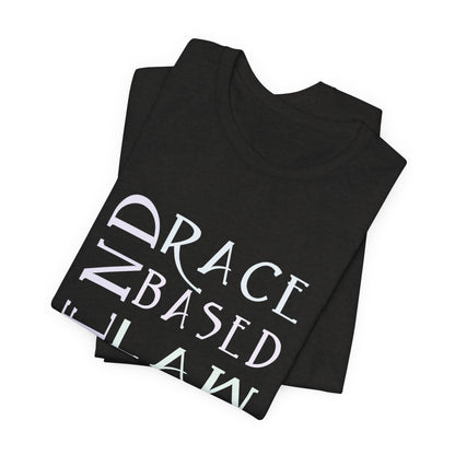 END RACE BASED LAW  Slim Pastel T-Shirt Short Sleeve