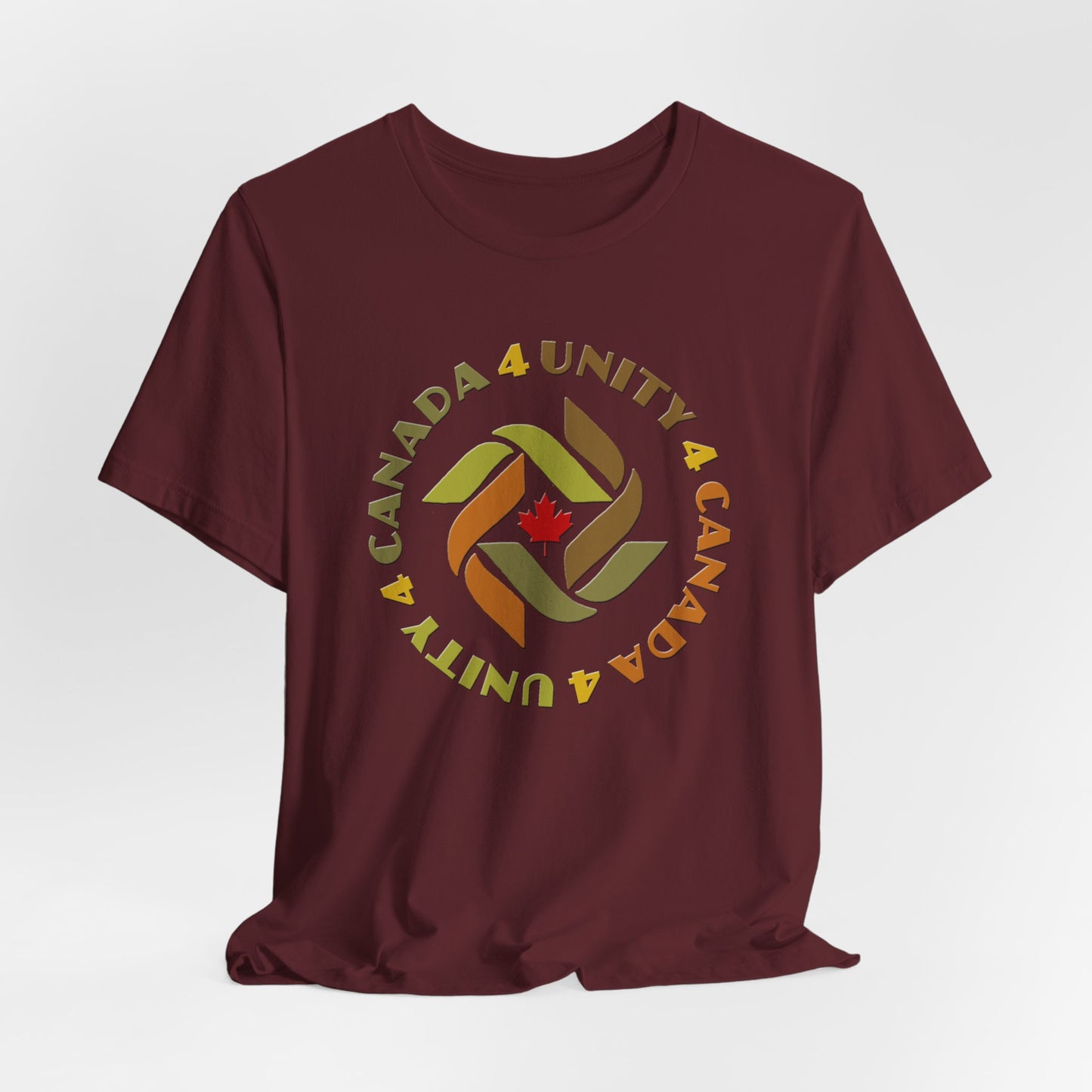 Unity 4 Canada Earth Tones T-Shirt Short Sleeve