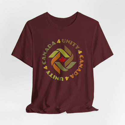 Unity 4 Canada Earth Tones T-Shirt Short Sleeve