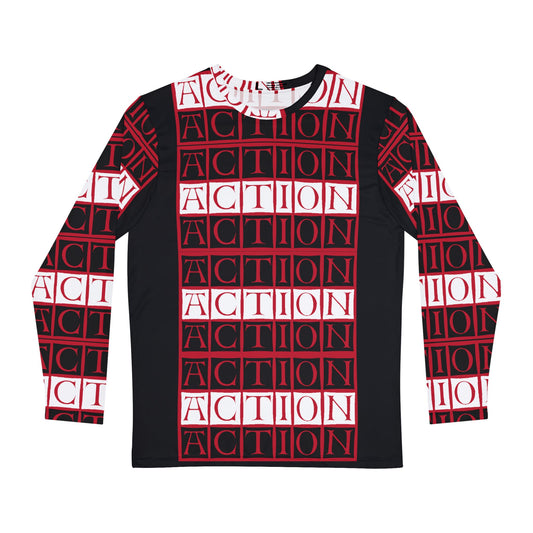 Action Men's Long Sleeve Shirt (AOP)