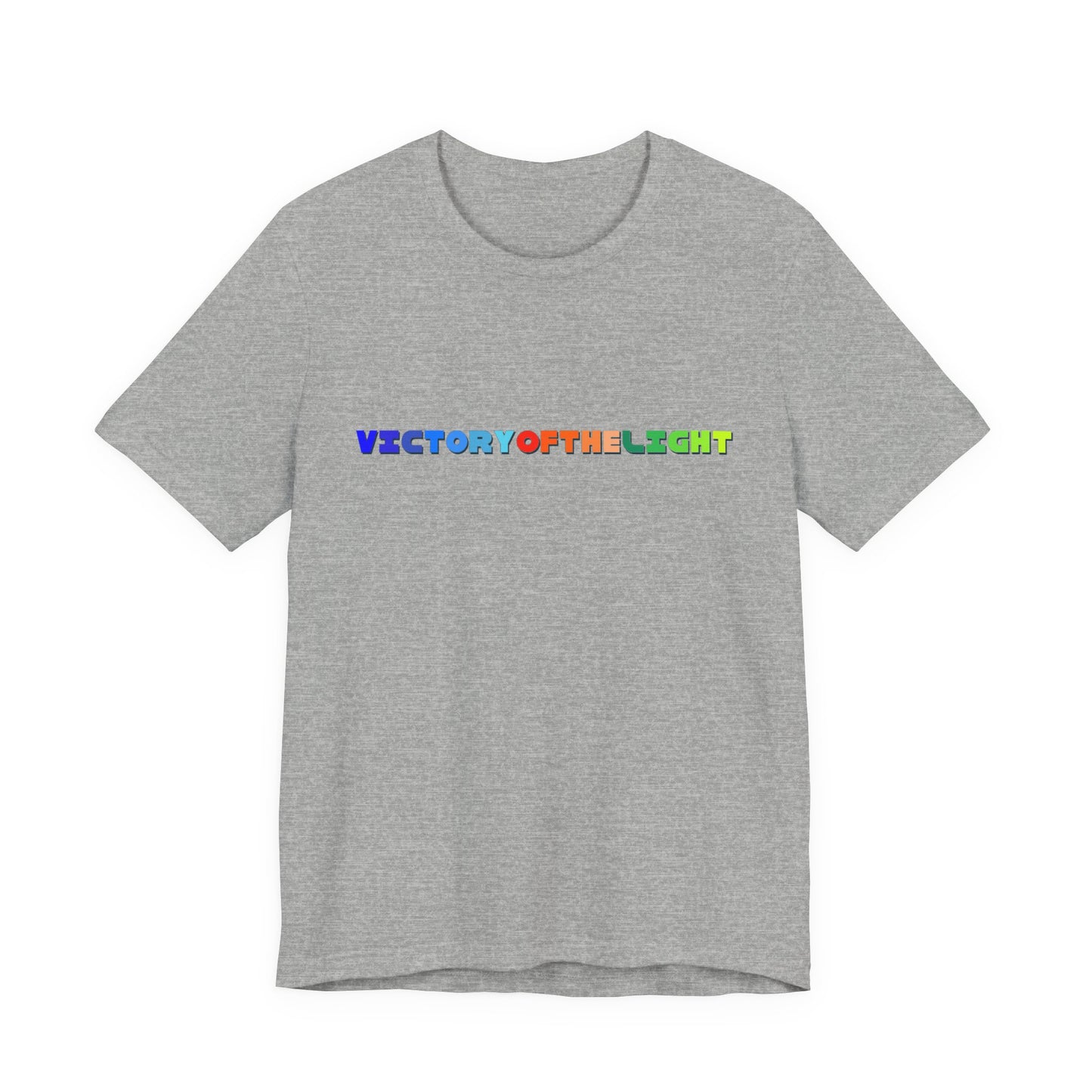 Victory Of The Light Multi Colour Banner T-Shirt Short Sleeve