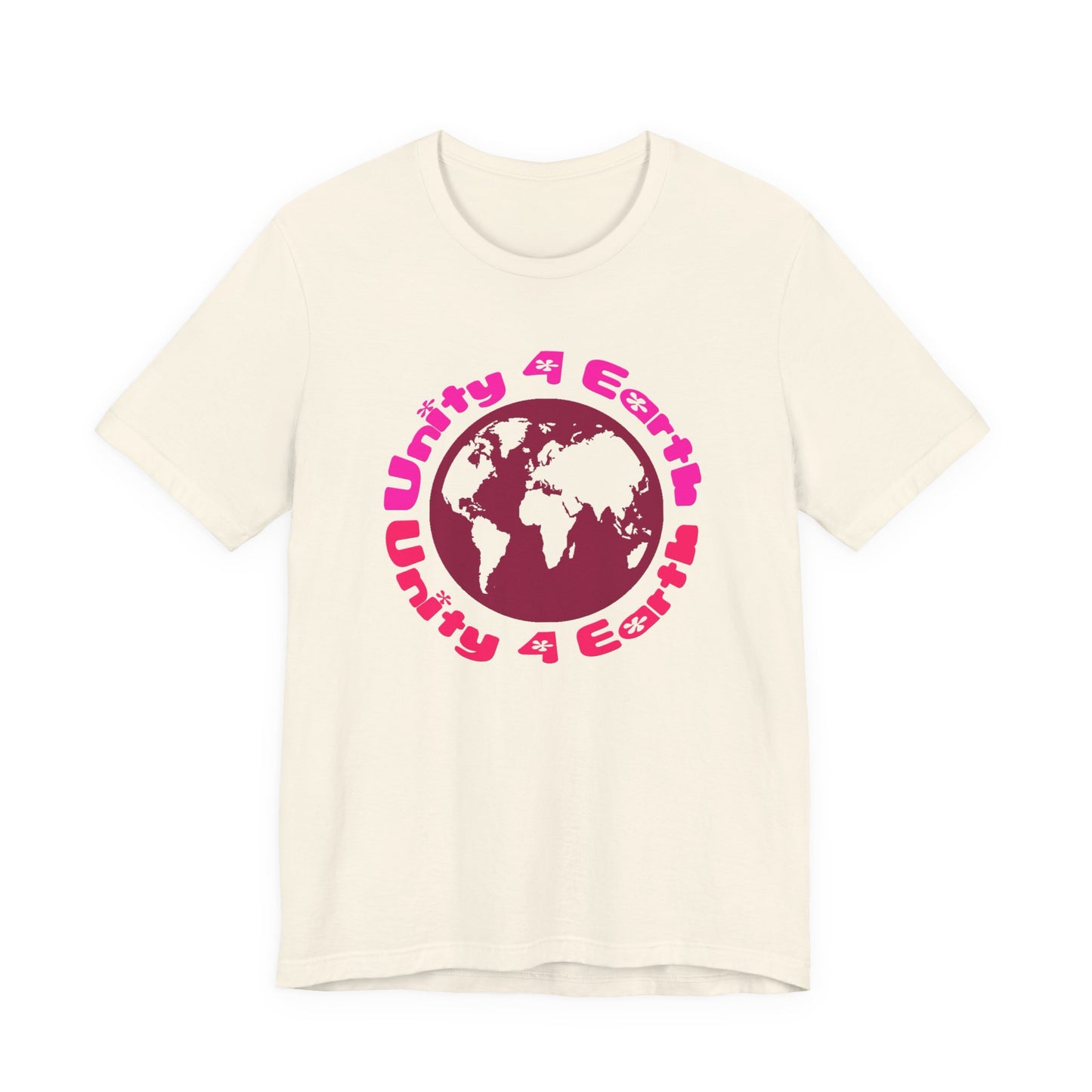 Unity 4 Earth Pink T-Shirt Short Sleeve