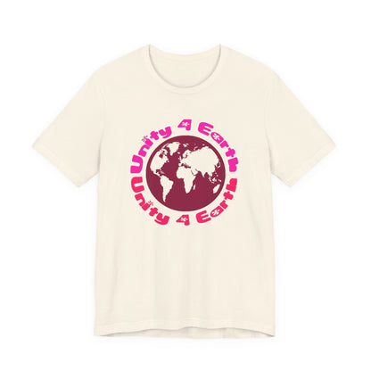 Unity 4 Earth Pink T-Shirt Short Sleeve