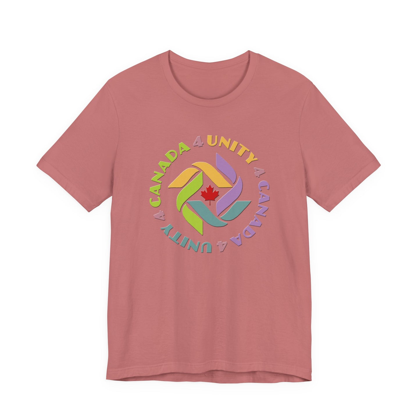 Unity 4 Canada  Pastel T-Shirt Short Sleeve