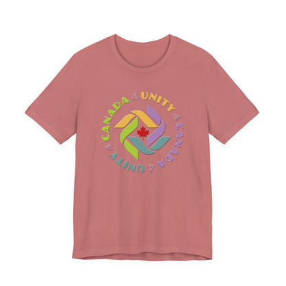 Unity 4 Canada  Pastel T-Shirt Short Sleeve