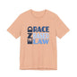 END RACE BASED LAW Blue T-Shirt Short Sleeve