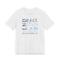 END RACE BASED LAW Canada Slim Blue T-Shirt Short Sleeve