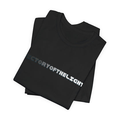 Victory Of The Light Grey Banner T-Shirt Short Sleeve