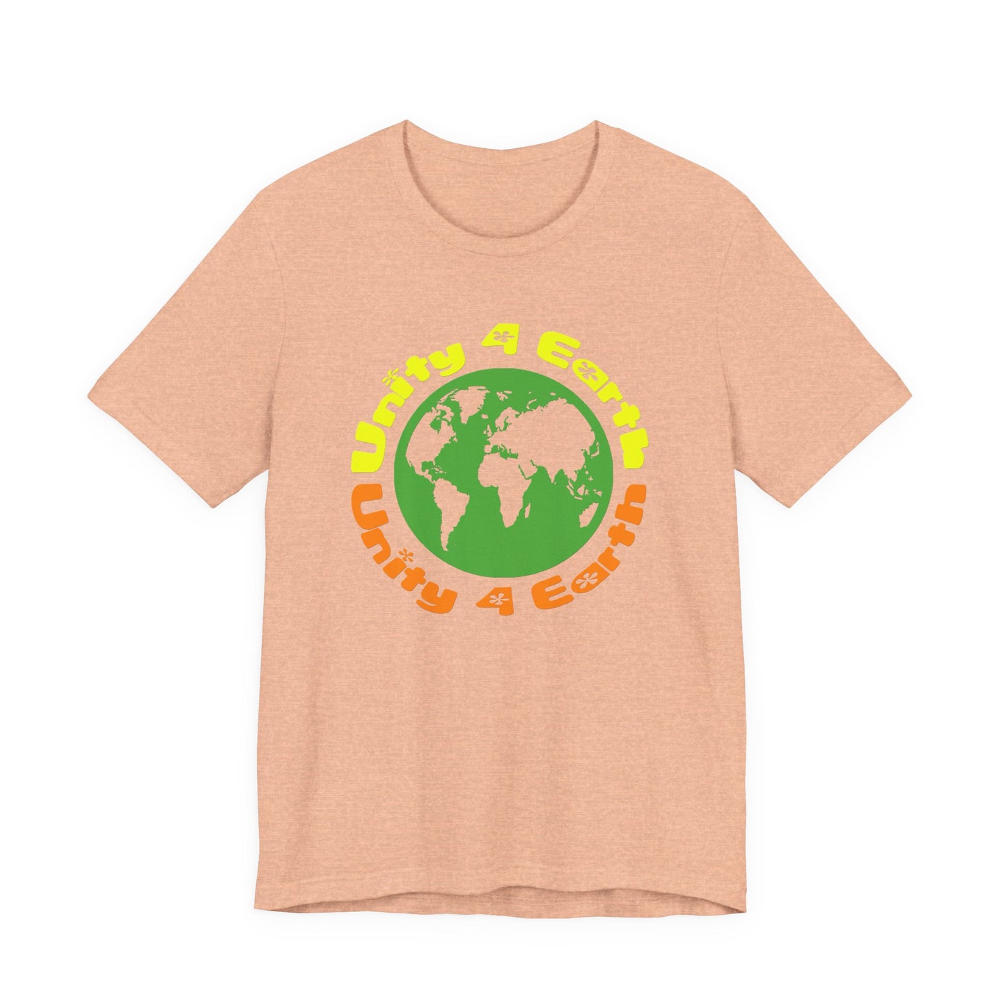 Unity 4 Earth Green Yellow T-Shirt Short Sleeve