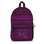 END RACE BASED LAW Purple Backpack