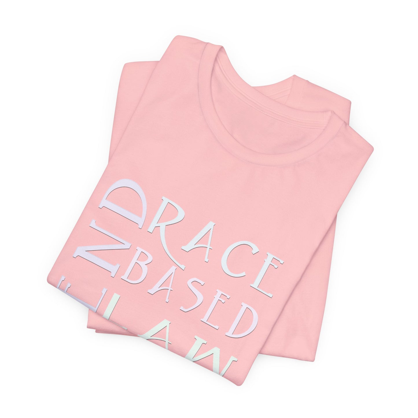 END RACE BASED LAW  Slim Pastel T-Shirt Short Sleeve