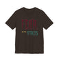 Fear Is The Virus 1 (front) 2 (back) T-Shirt Short Sleeve