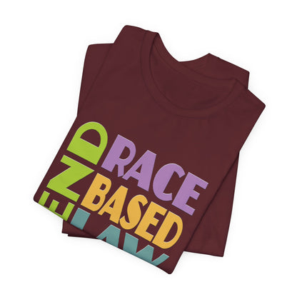 END RACE BASED LAW Pastel T-Shirt Short Sleeve