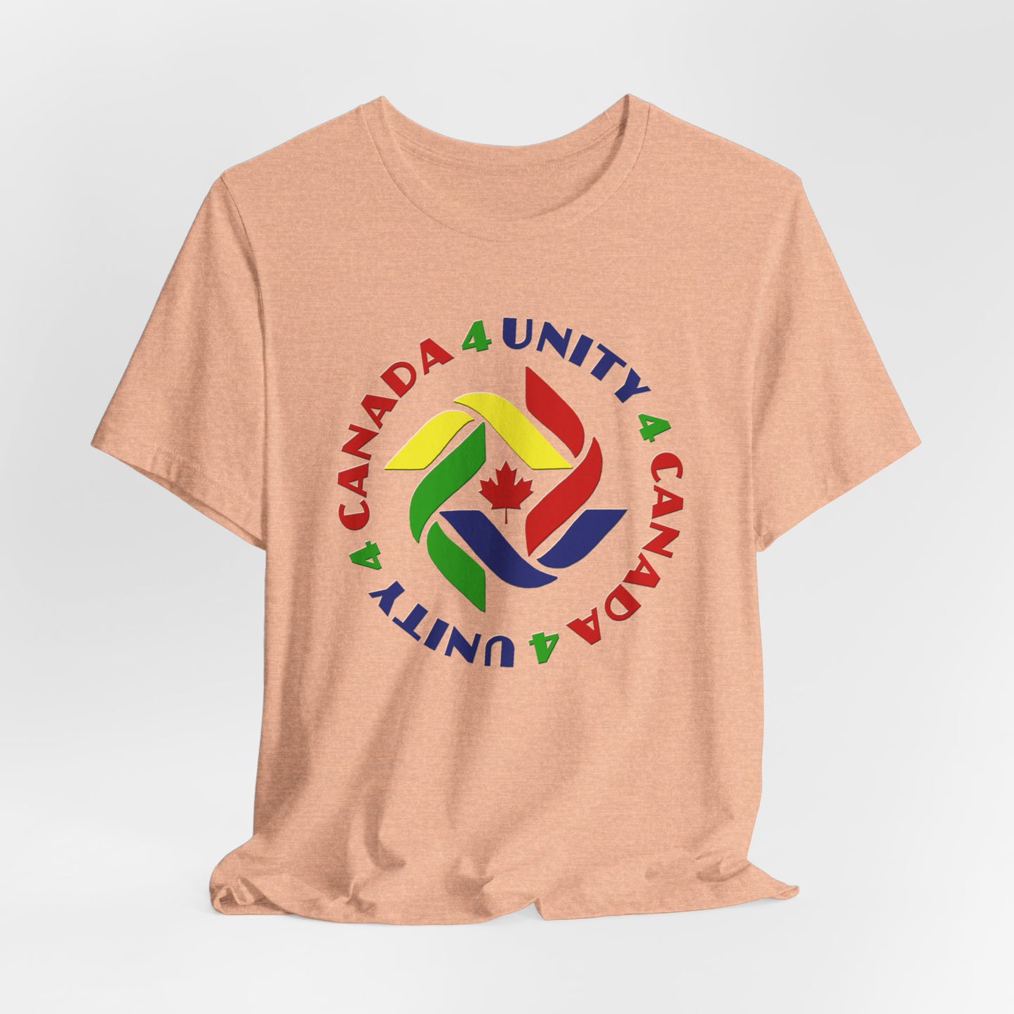Unity 4 Canada Crayon Colours T-Shirt Short Sleeve