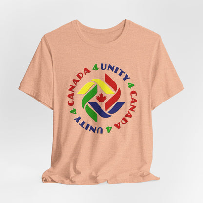 Unity 4 Canada Crayon Colours T-Shirt Short Sleeve