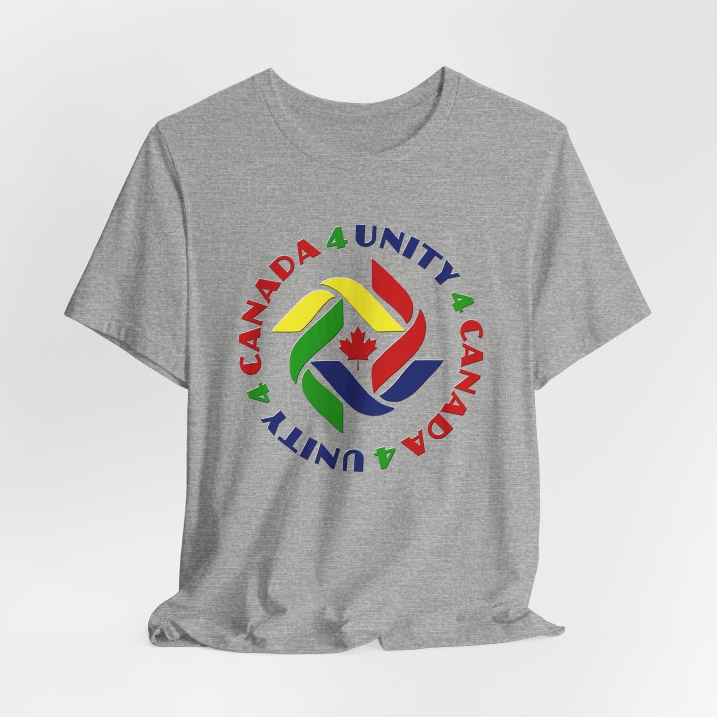 Unity 4 Canada Crayon Colours T-Shirt Short Sleeve