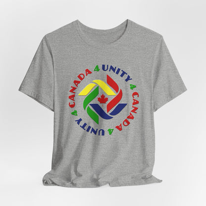 Unity 4 Canada Crayon Colours T-Shirt Short Sleeve