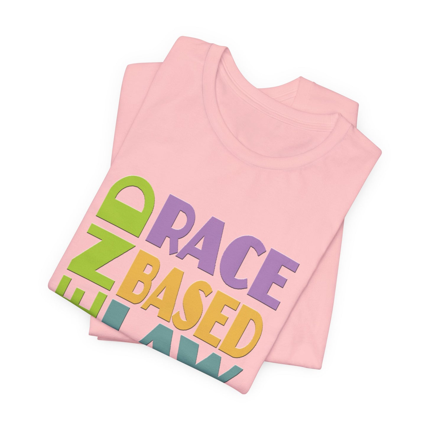 END RACE BASED LAW Pastel T-Shirt Short Sleeve