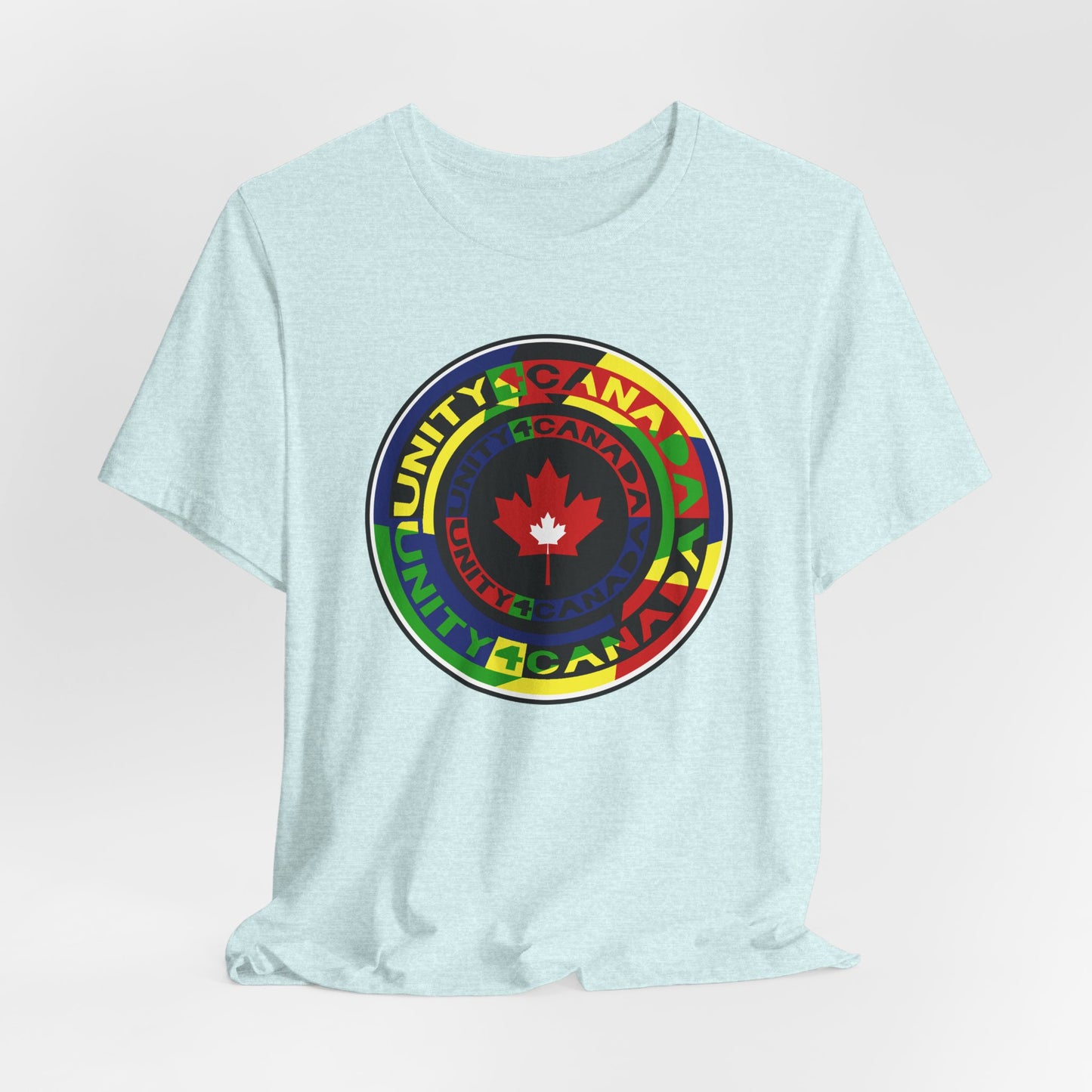 Unity 4 Canada Multi Colour T-Shirt Short Sleeve