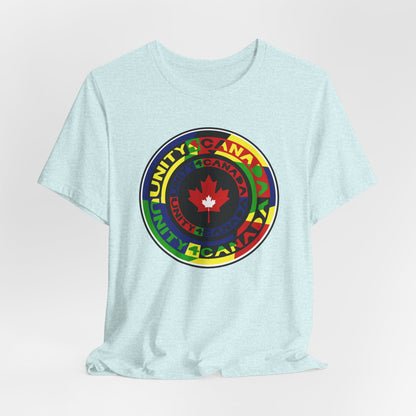 Unity 4 Canada Multi Colour T-Shirt Short Sleeve