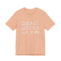 END RACE BASED LAW  Slim Pastel T-Shirt Short Sleeve