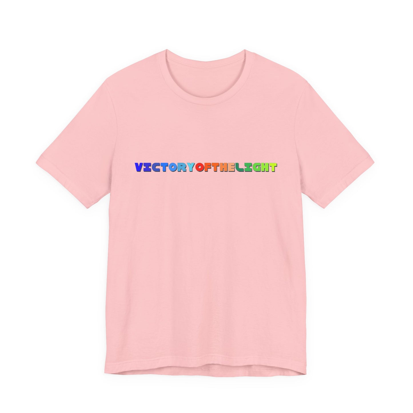 Victory Of The Light Multi Colour Banner T-Shirt Short Sleeve