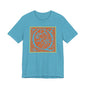 Q Scroll Orange T-Shirt Short Sleeve