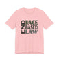 END RACE BASED LAW Grey T-Shirt Short Sleeve