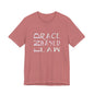 END RACE BASED LAW  Slim Pastel T-Shirt Short Sleeve