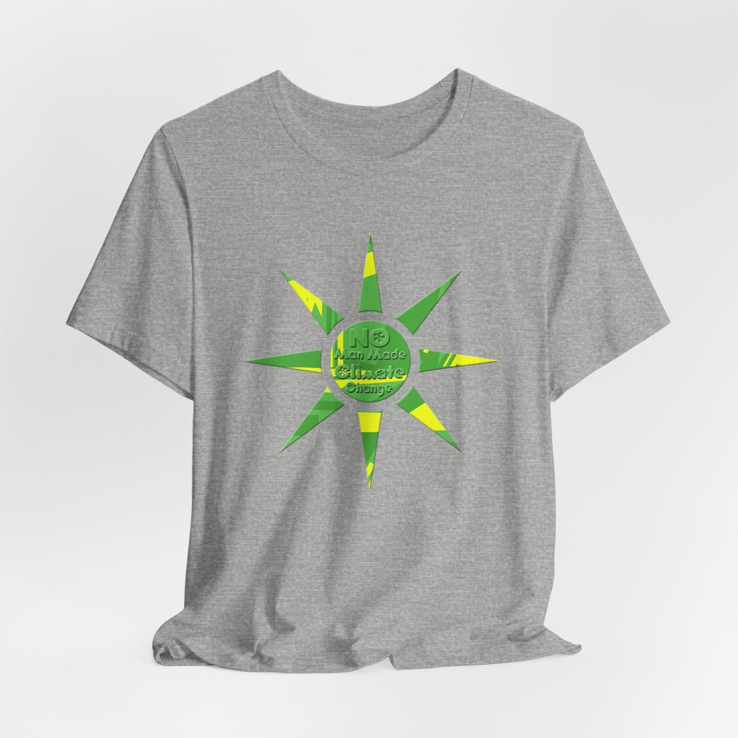 No Man Made Climate Change T-Shirt Short Sleeve