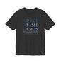 END RACE BASED LAW Canada Slim Blue T-Shirt Short Sleeve