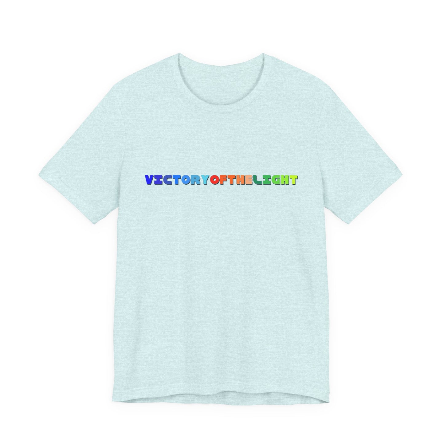 Victory Of The Light Multi Colour Banner T-Shirt Short Sleeve