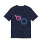 Man In Woman T-Shirt Short Sleeve