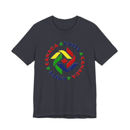 Unity 4 Canada Crayon Colours T-Shirt Short Sleeve