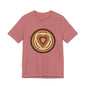 Beige Power Hearts T-Shirt Short Sleeve