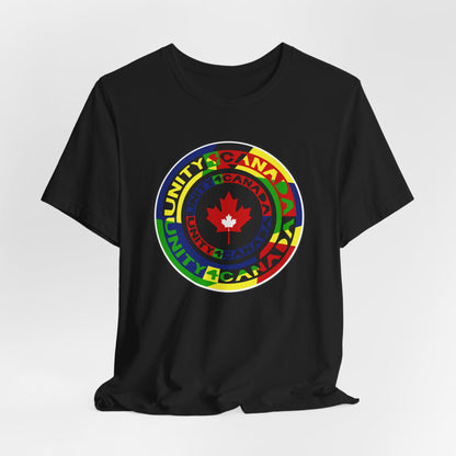 Unity 4 Canada Multi Colour T-Shirt Short Sleeve
