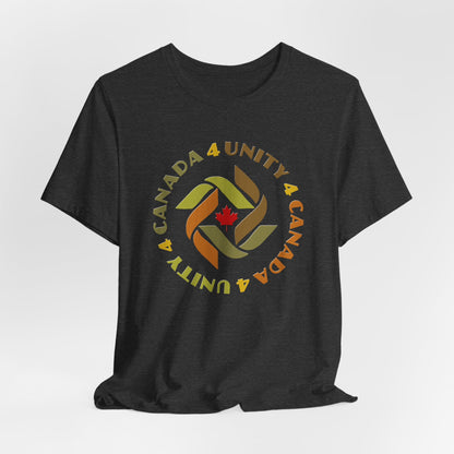Unity 4 Canada Earth Tones T-Shirt Short Sleeve