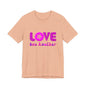 Love One Another Pink T-Shirt Short Sleeve