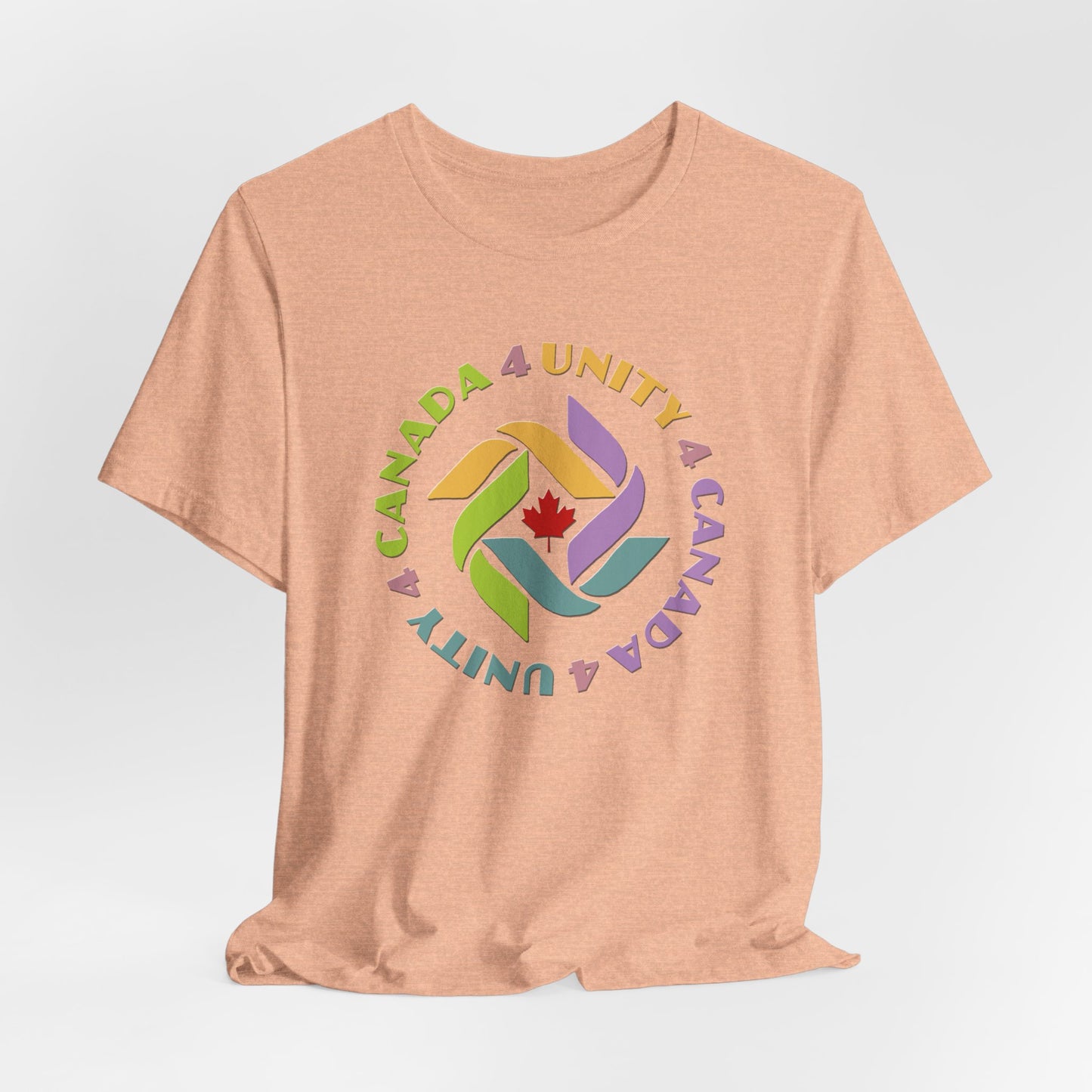 Unity 4 Canada  Pastel T-Shirt Short Sleeve