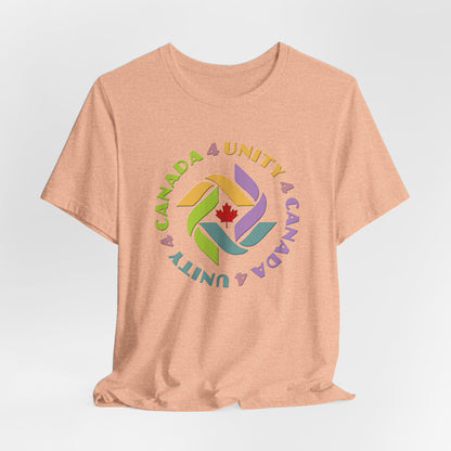 Unity 4 Canada  Pastel T-Shirt Short Sleeve