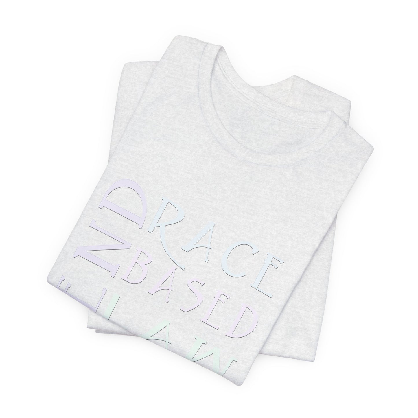 END RACE BASED LAW  Slim Pastel T-Shirt Short Sleeve