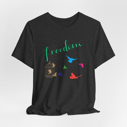 Freedom Birds T‑Shirt Short Sleeve