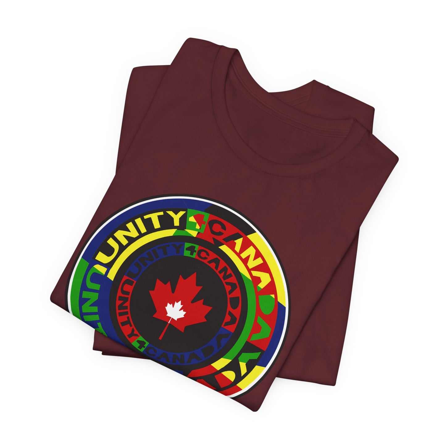 Unity 4 Canada Multi Colour T-Shirt Short Sleeve