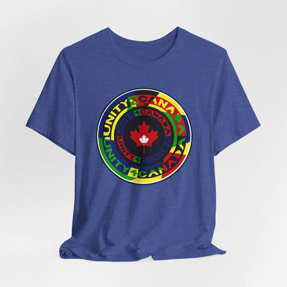 Unity 4 Canada Multi Colour T-Shirt Short Sleeve