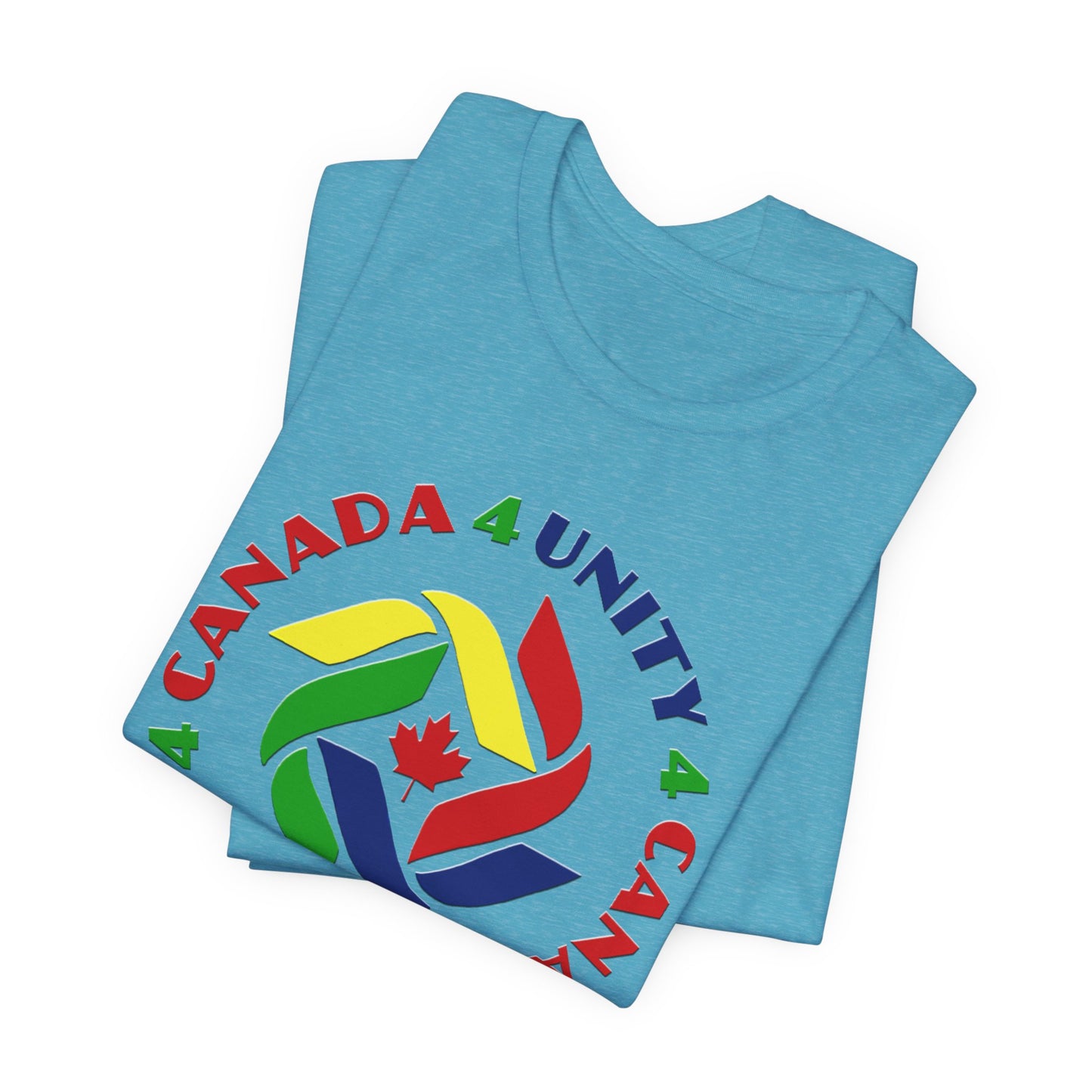 Unity 4 Canada Crayon Colours T-Shirt Short Sleeve