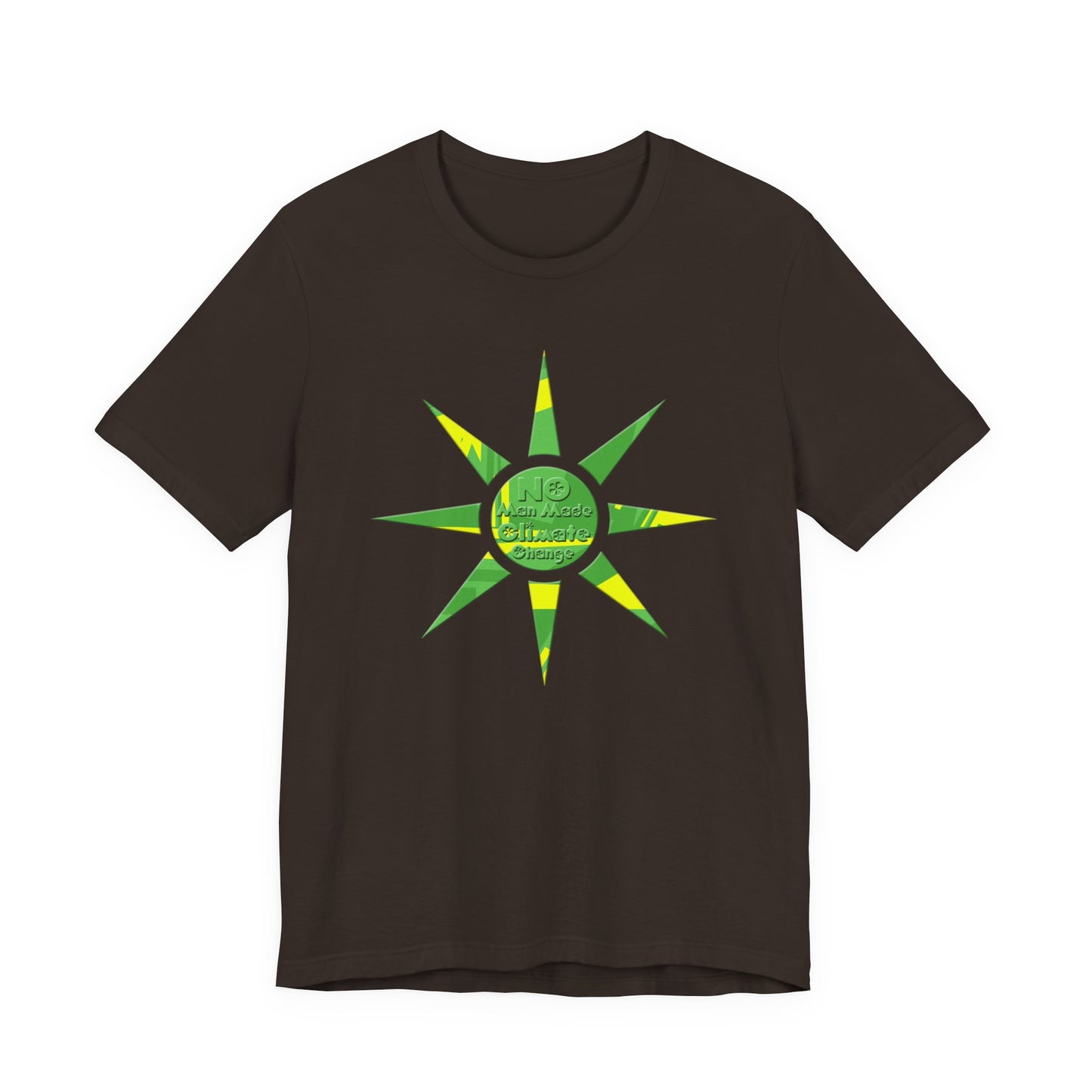 No Man Made Climate Change T-Shirt Short Sleeve