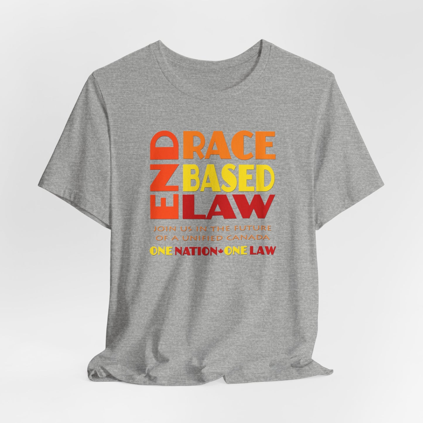 END RACE BASED LAW Canada Sunset T-Shirt Short Sleeve