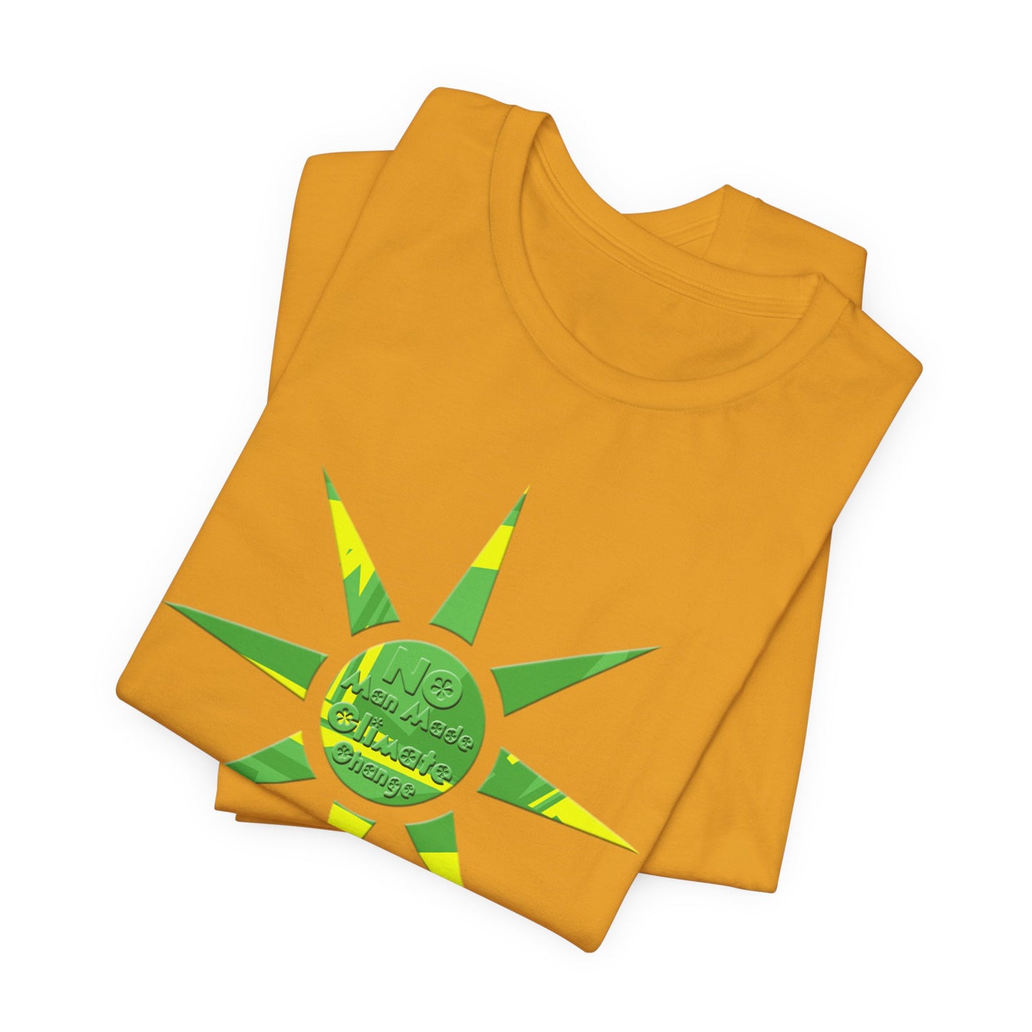 No Man Made Climate Change T-Shirt Short Sleeve